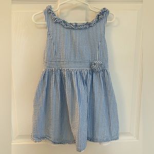 Lilly Pulitzer little girls size 5 gingham dress, EUC.